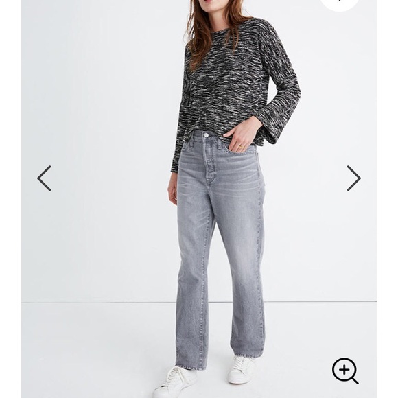 Madewell Denim - Madewell Dadjean in Pale Grey